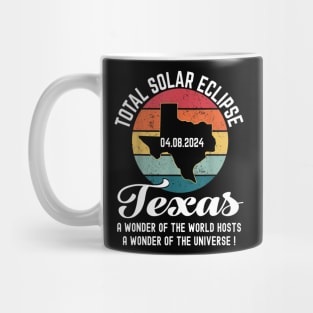 Texas Solar Eclipse 2024 Mug